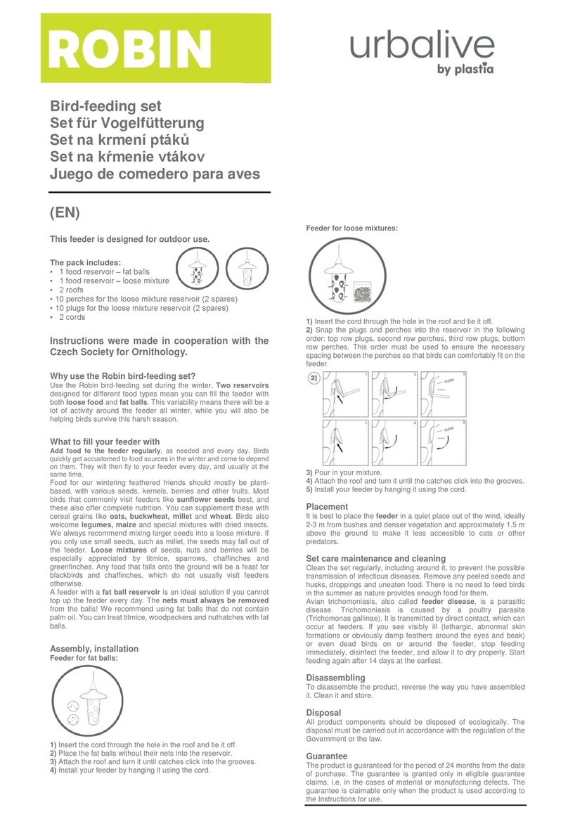 plastia Urbalive Robin 1606970530 manual