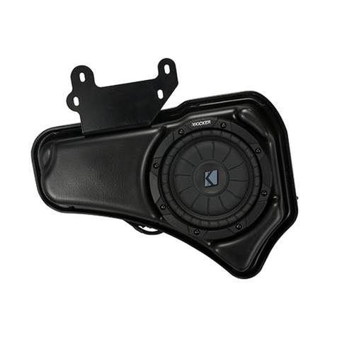 Kicker SSUTAYU15 manual