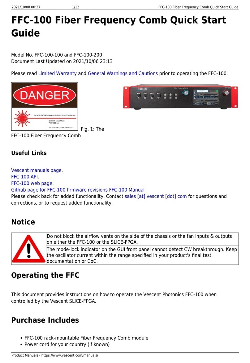 Vescent FFC-100 quick start guide