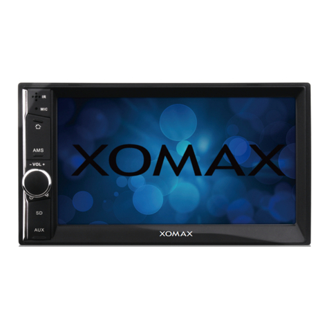 Xomax XM-2VRSU736BT User manual