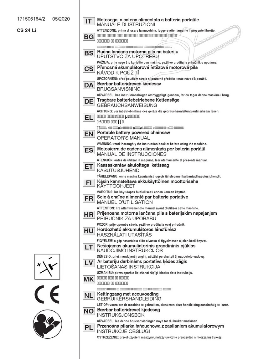 ST CS 24 Li User manual