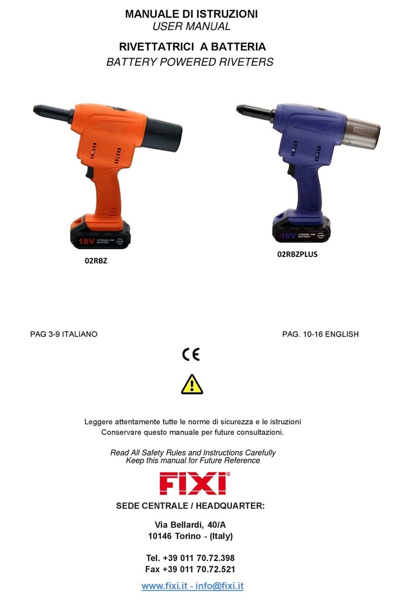Fixi 02RBZ user manual