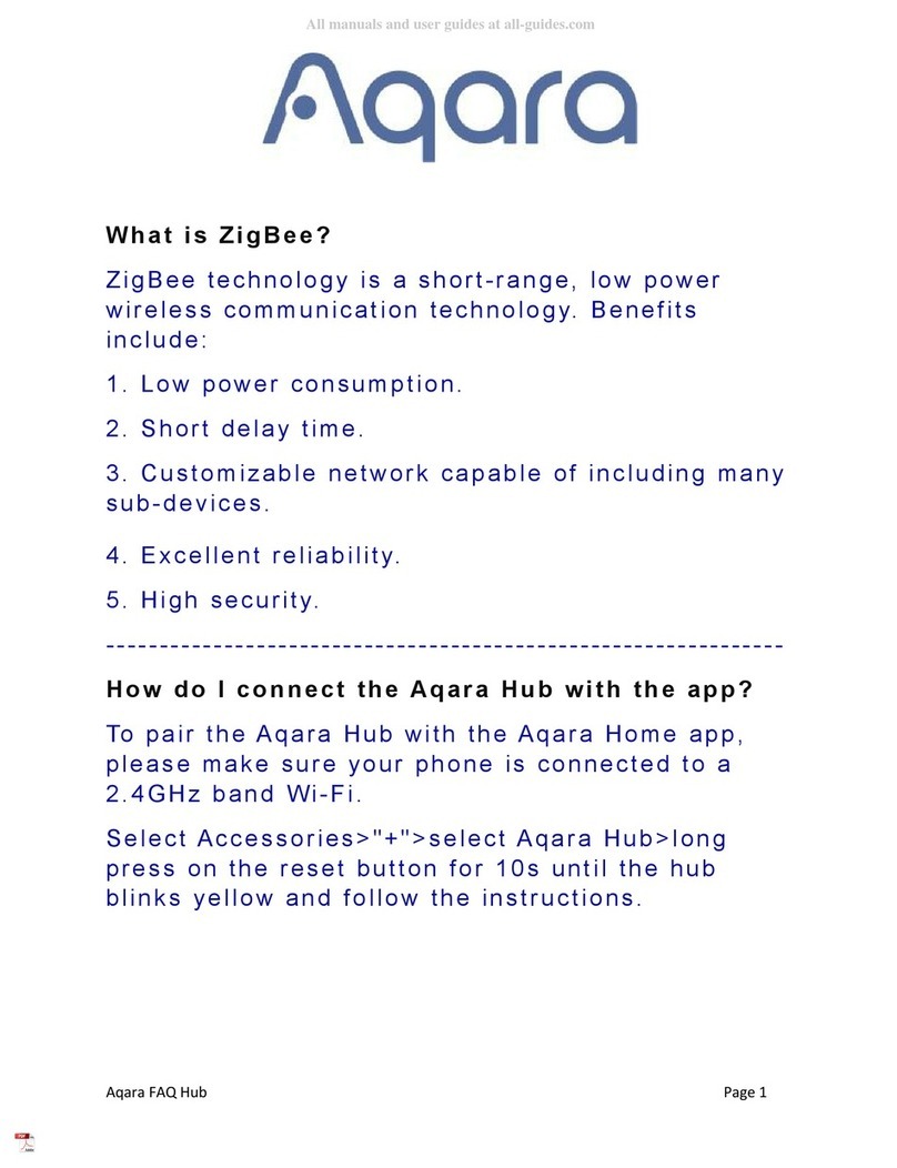 Aqara Zigbee Faq
