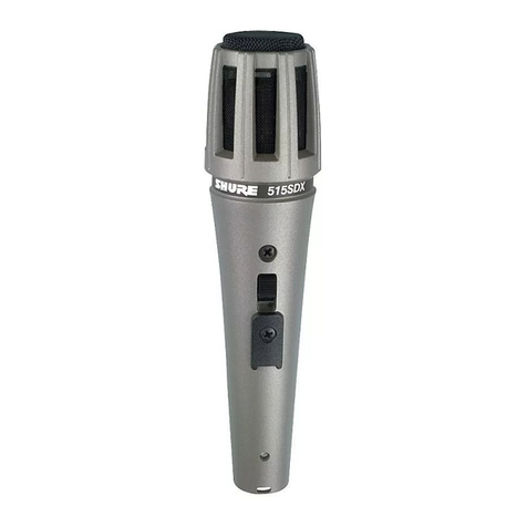 Shure R180 User manual Shure R180 User manual