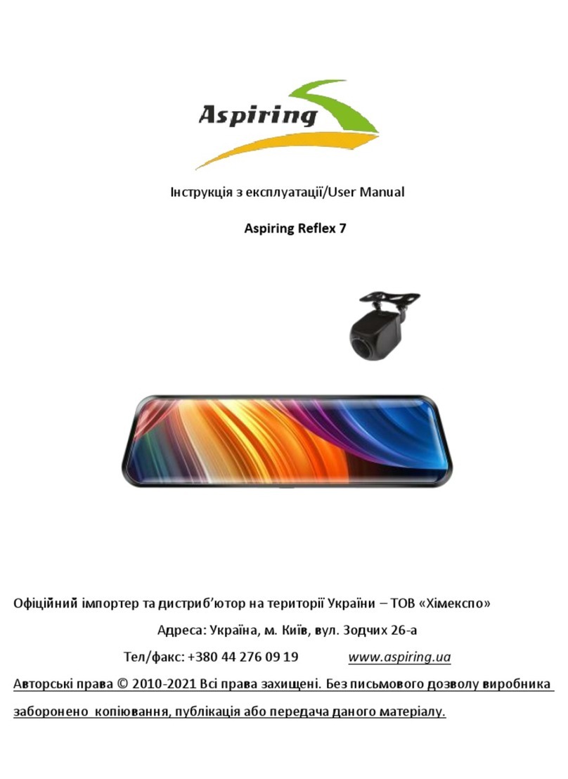 Aspiring Reflex 7 User manual Aspiring Reflex 7 User manual