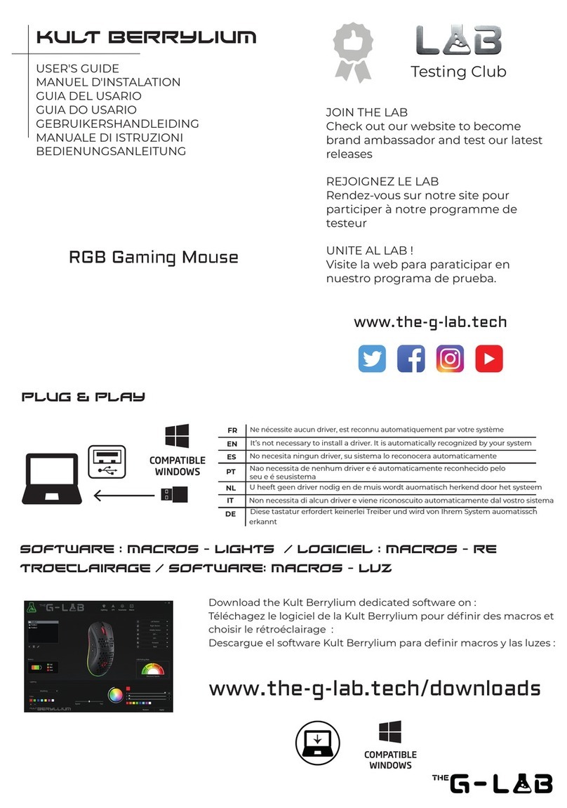 Glab KULT Berrylium user guide