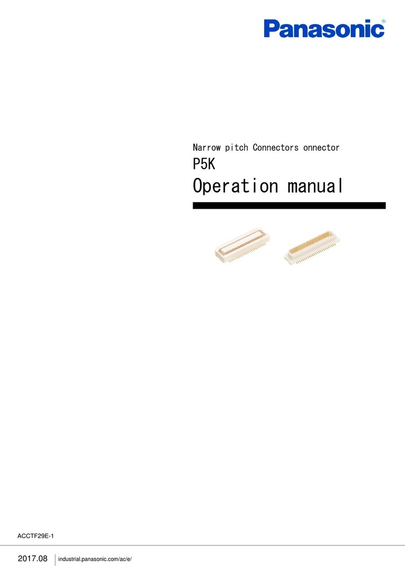 Panasonic P5K Operation manual Panasonic P5K Operation manual