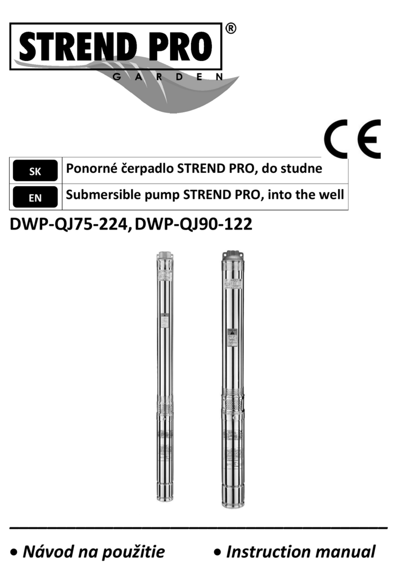 Strend Pro DWP-QJ75-224 instruction manual