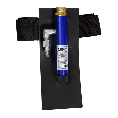 Clemco Cool-Air Tube Cat User manual