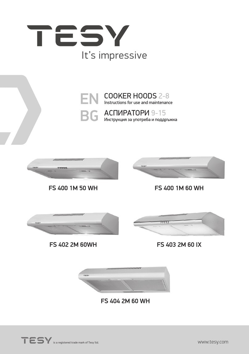 TESY FS4001M50 WH Specification sheet