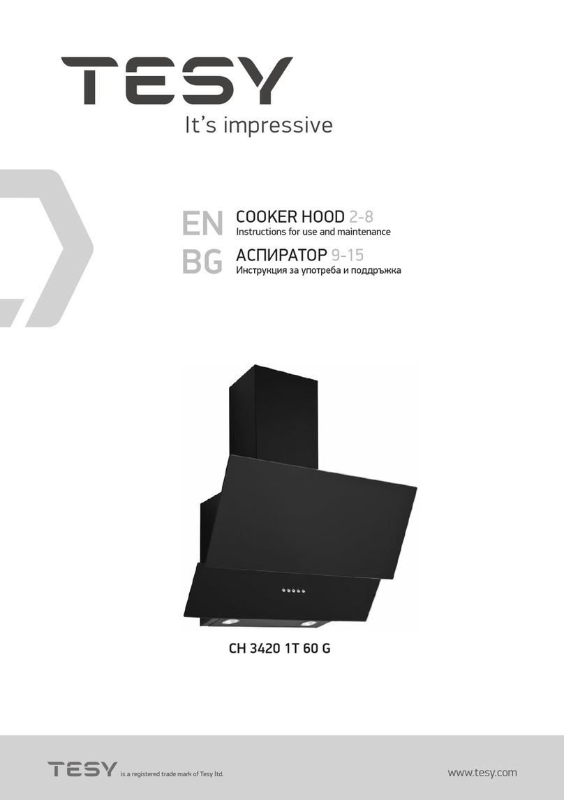 TESY CH34201T60G Specification sheet