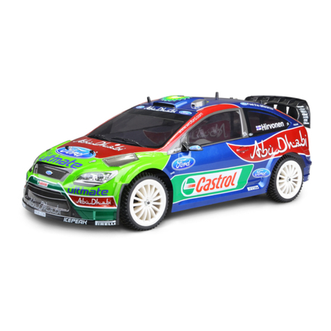 Pilotage-RC FORD FOCUS RS WRC 2010 User manual
