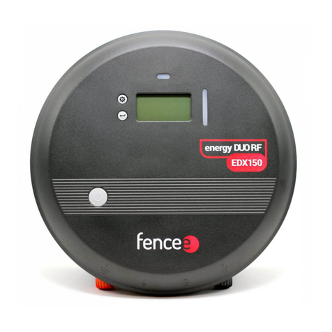 Fencee Energy DUO RF EDX80 User manual