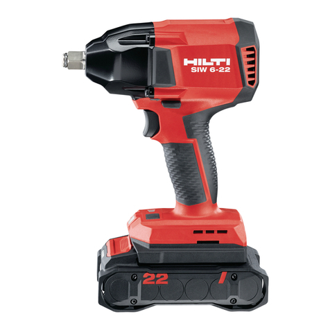 Hilti NURON SIW 6-22 User manual