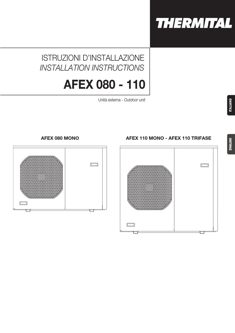 thermital AFEX 080 MONO installation instructions