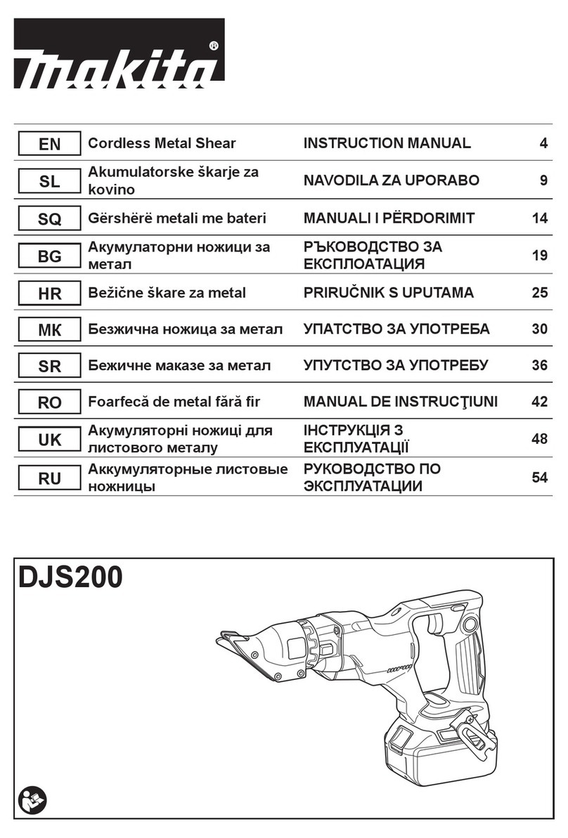 Makita DJS200 instruction manual