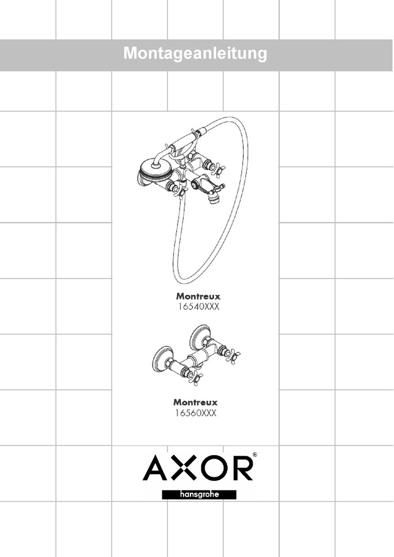 Hans Grohe Axor Montreux 16540 Series User manual