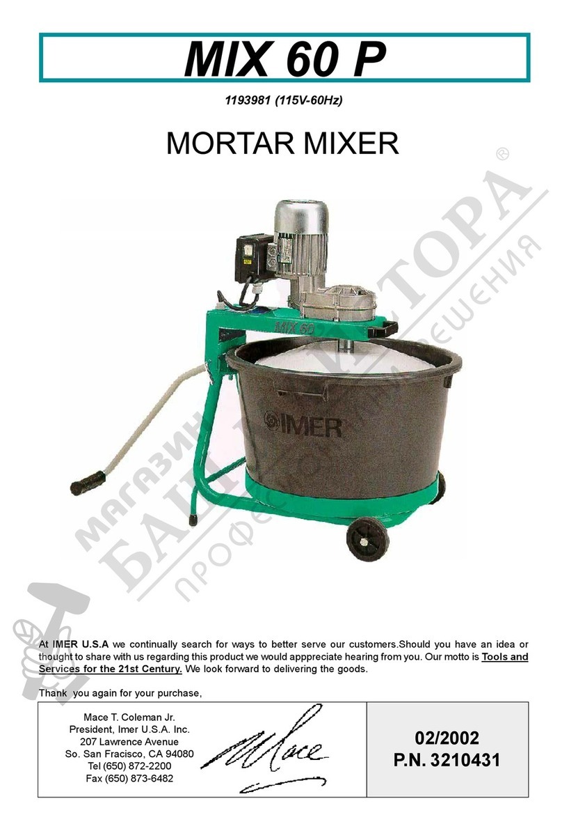 IMER MIX 60 P manual