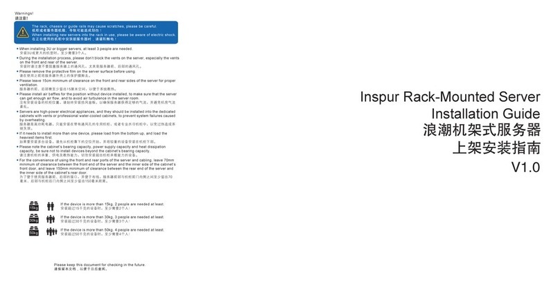 Inspur NF8380M5 installation guide