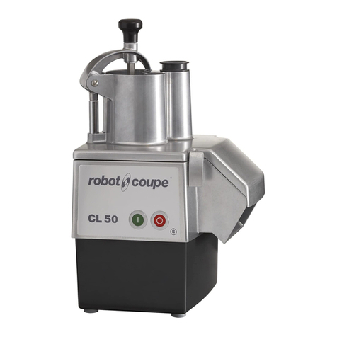 Robot Coupe CL50 Gourmet manual