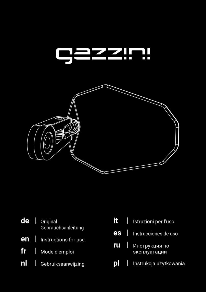 Gazzini 10040749 Instructions for use