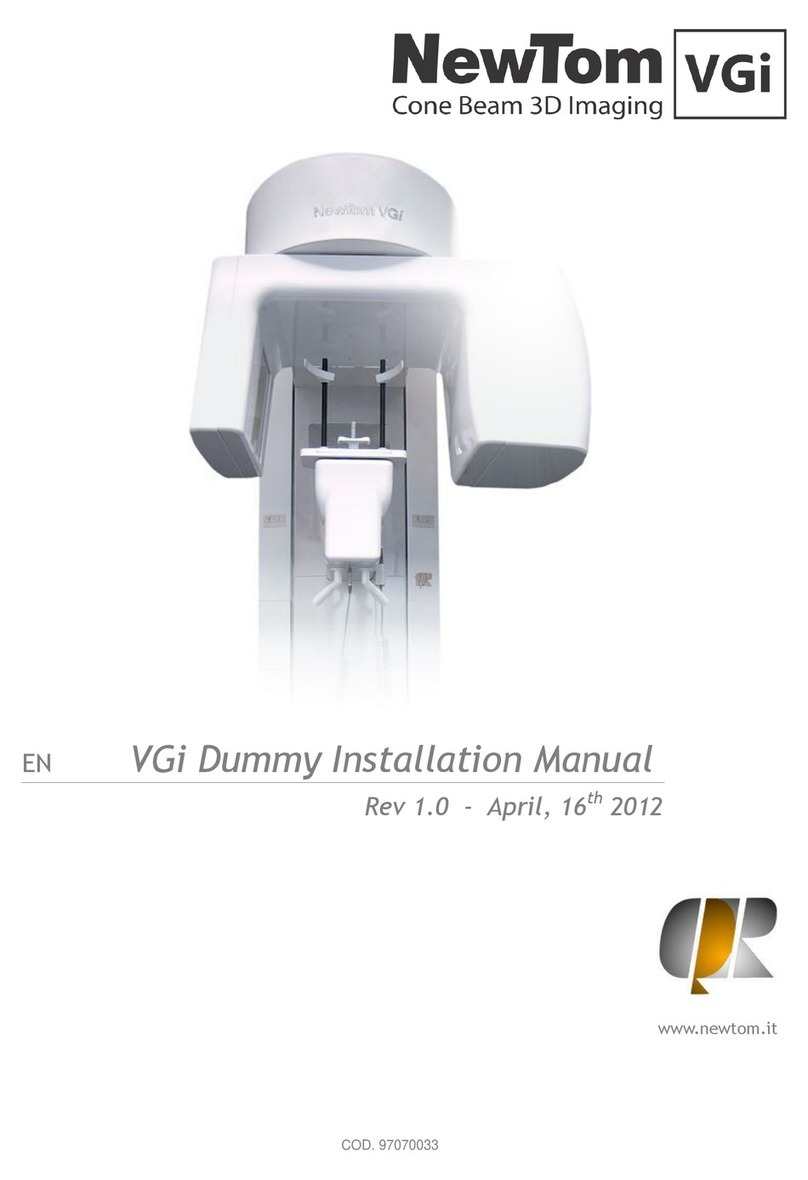 NewTom VGi Dummy installation manual NewTom VGi Dummy installation manual