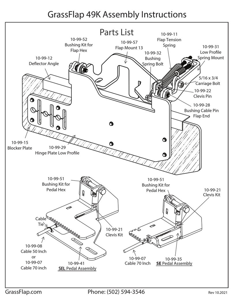 GrassFlap 49K Assembly instructions