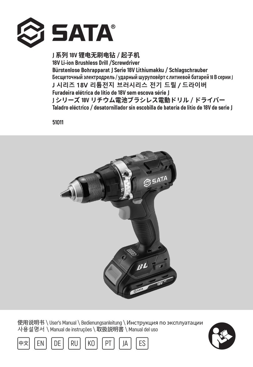 SATA 51011 User manual