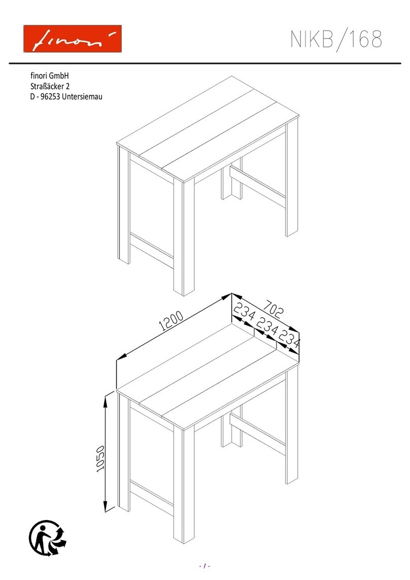 Finori NIKB/168 User manual
