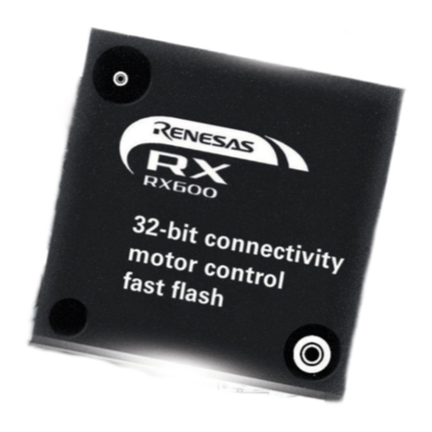 Renesas RX600 Series User manual
