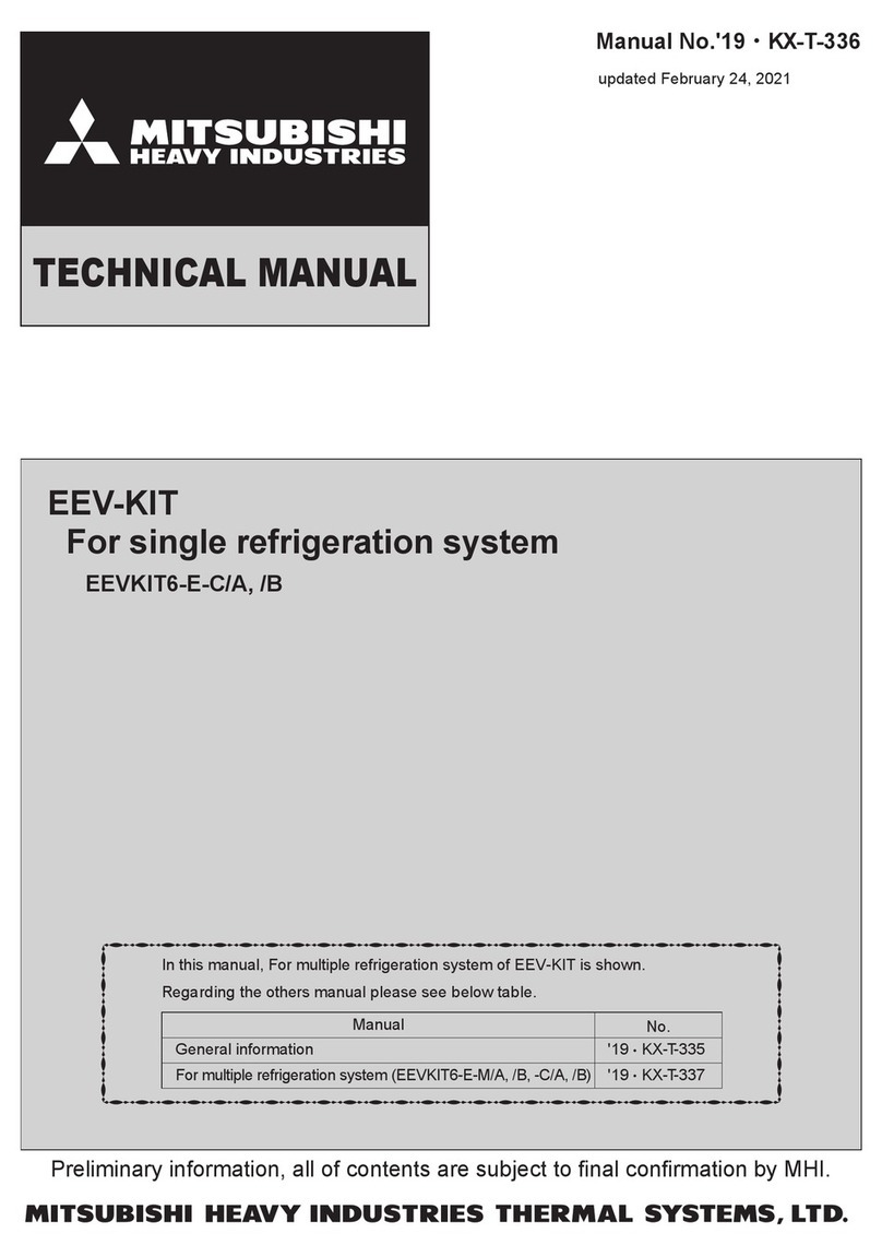 Mitsubishi Heavy Industries EEVKIT6-E-C/A Technical manual Mitsubishi Heavy Industries EEVKIT6-E-C/A Technical manual