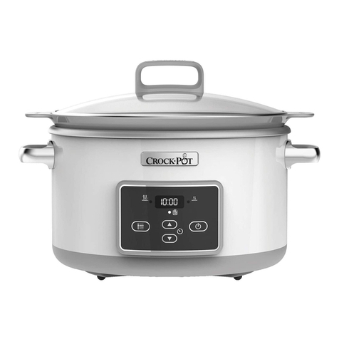 Crock-Pot CSC026X User manual