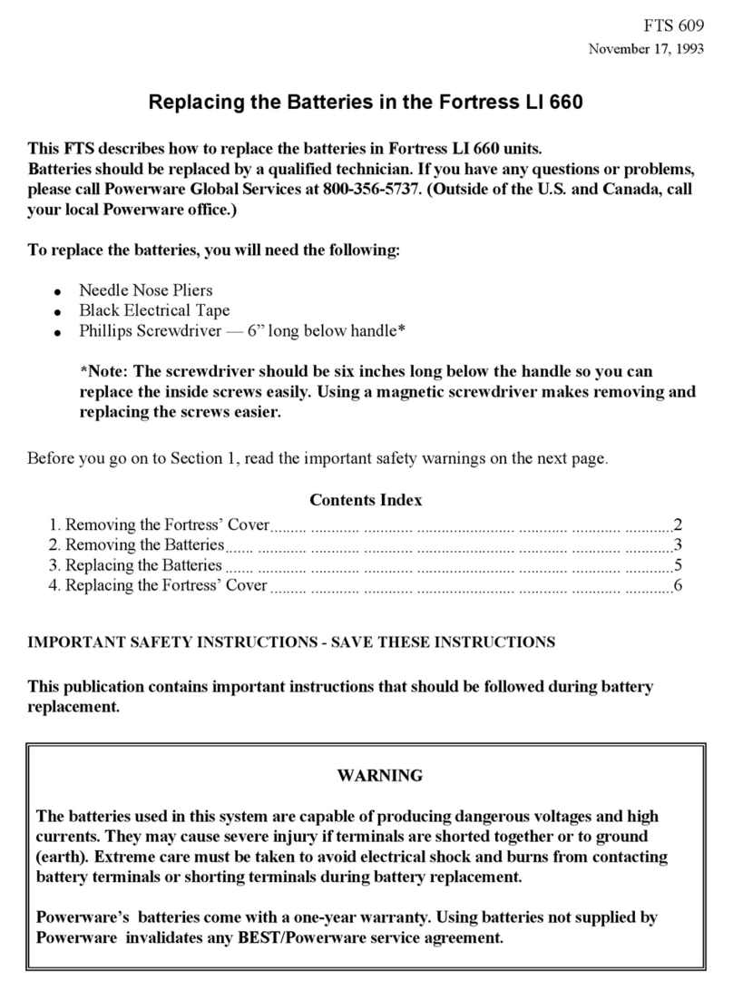 Fortress Technologies LI 660 User manual