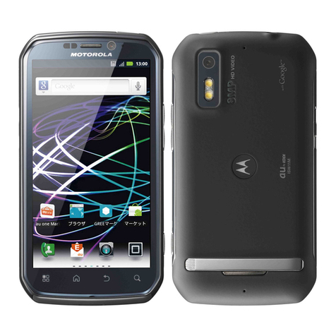 Motorola PHOTON ISW11M User manual