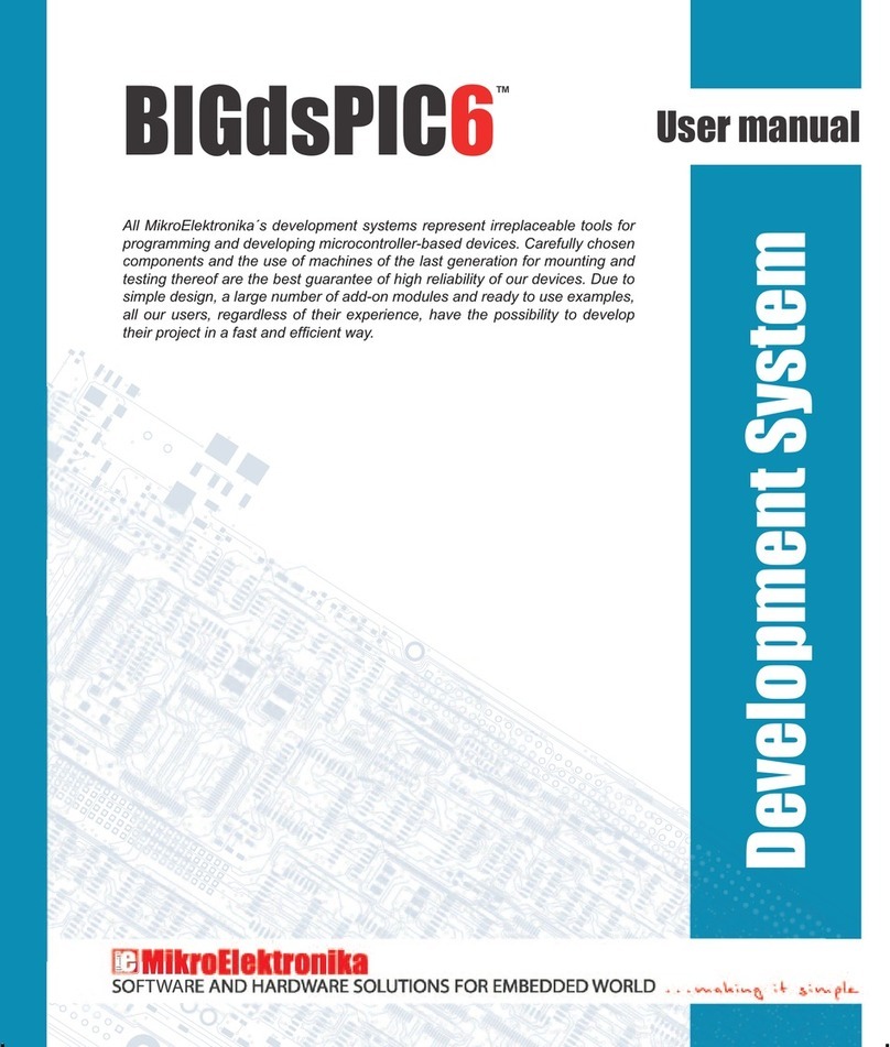 mikroElektronika BIGdsPIC6 User manual