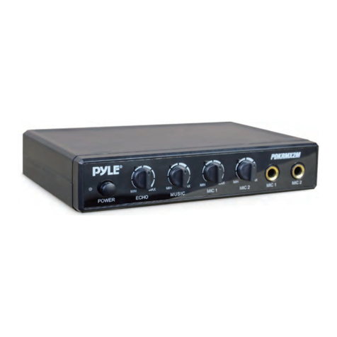 Pyle PDKRMX2M user manual