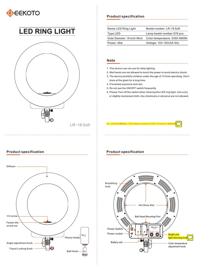 Geekoto LR-18 Soft User manual