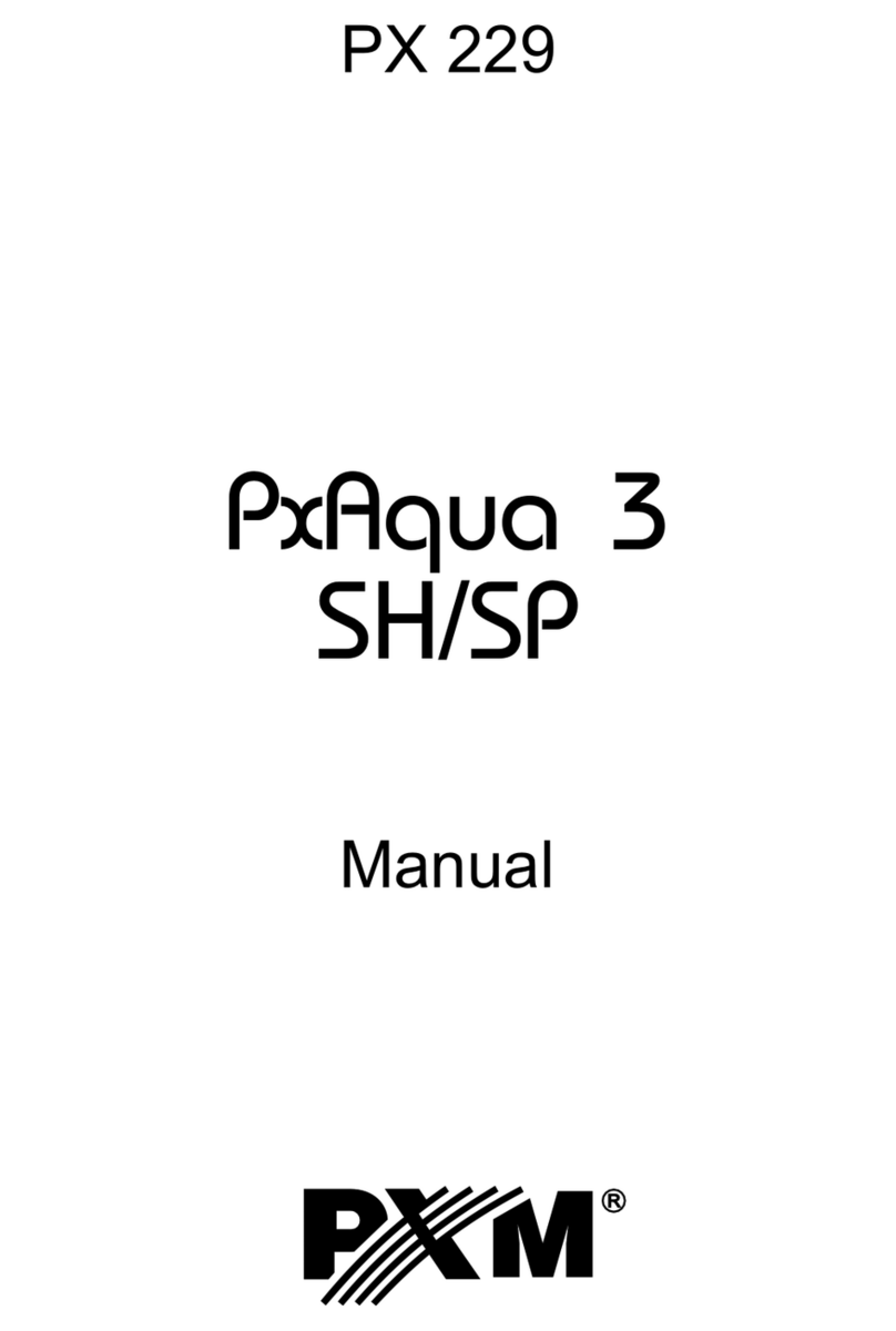 PXM PxAqua 3 SH manual