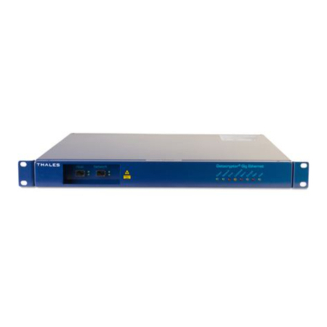 Thales Datacryptor Ethernet user manual