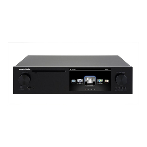 CocktailAudio X50D manual