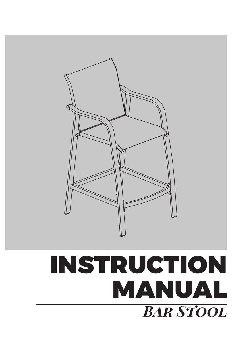 LOWE'S Bar Stool User manual