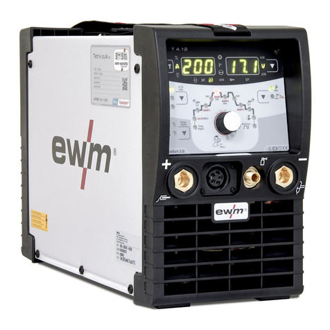 EWM TIG 17 GD User manual