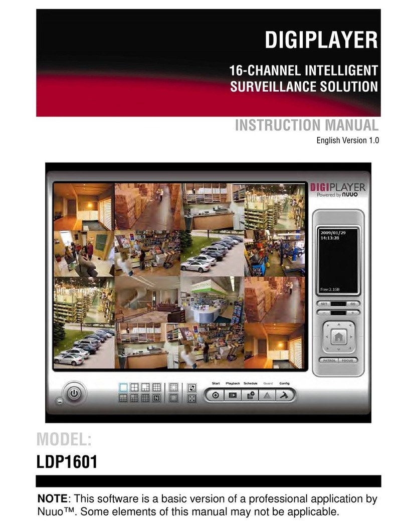 NUUO DigiPlayer LDP1601 instruction manual