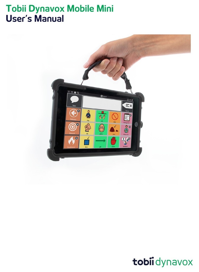 Tobii Dynavox Mobile Mini User manual