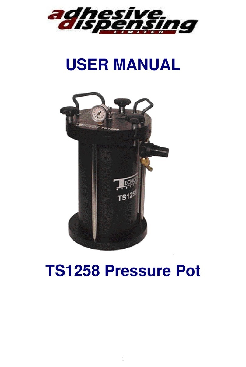 Adhesive Dispensing TS1258 user manual
