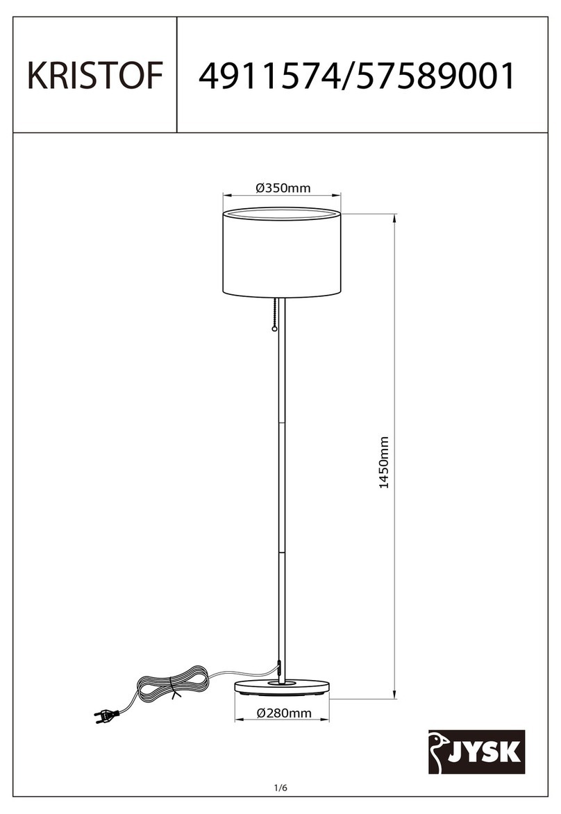 Jysk KRISTOF User manual