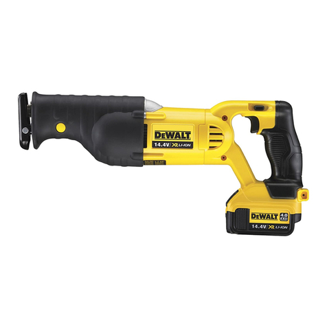 DeWalt XR Li-Ion DCS320 manual