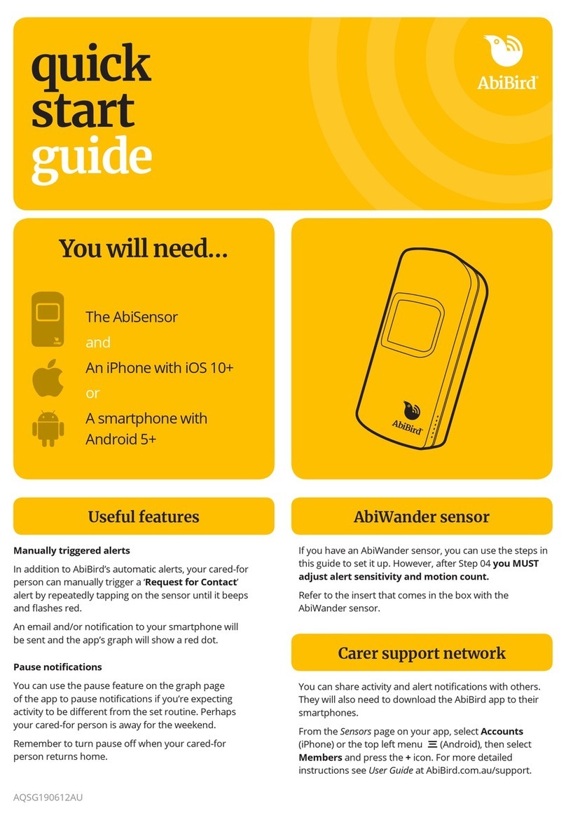 Abibird AbiSensor User manual