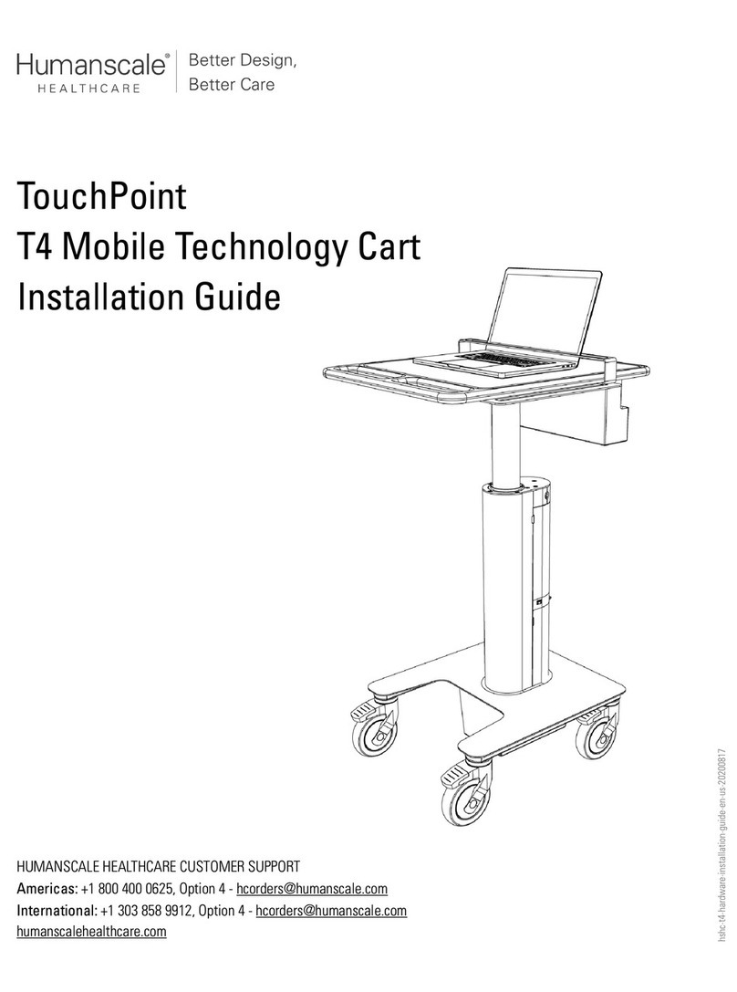 Humanscale TouchPoint T4 User manual