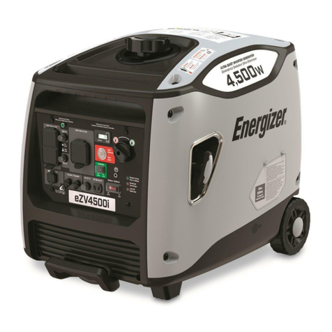 Energizer eZV 4500W i-Series user guide Energizer eZV 4500W i-Series user guide